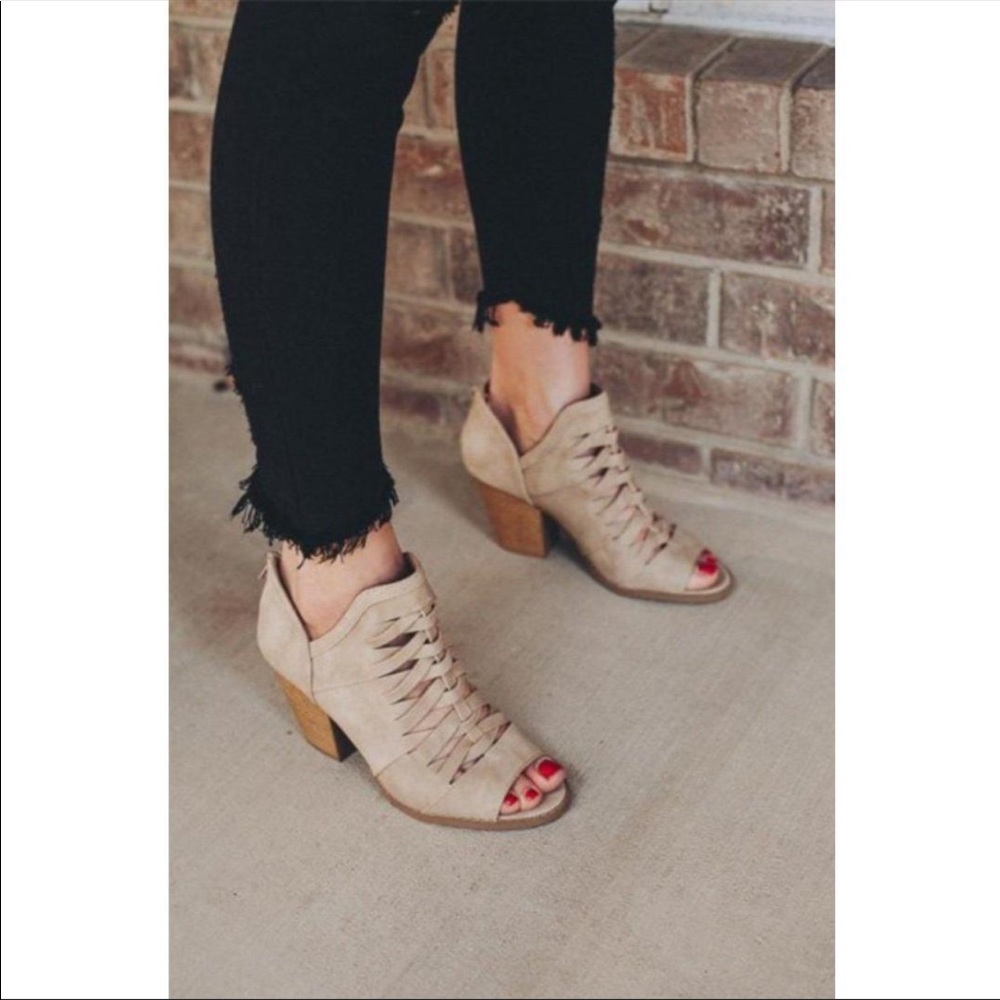 Reese Peep Toe Bootie